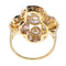 Bague 52 Bague Art déco 1930 en or jaune 18K et diamants 58 Facettes 23345-0110
