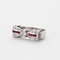 Bague 53 Bague "Noeud" Platine Diamant et Rubis 58 Facettes DV0397-3