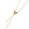 Collier Collier animalier - Pendentif papillon en or jaune 18 kt 58 Facettes 23414