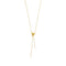 Collier Collier animalier - Pendentif papillon en or jaune 18 kt 58 Facettes 23414