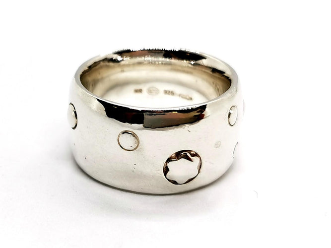 Bague 58 Montblanc Bague  Argent 58 Facettes 2343836CN