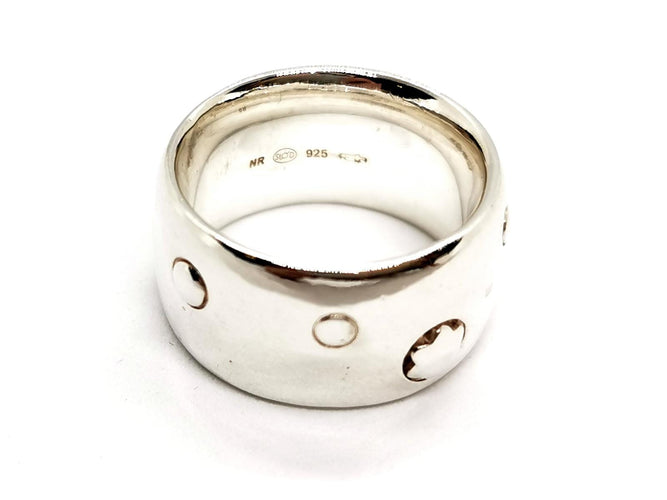 Bague 58 Montblanc Bague  Argent 58 Facettes 2343836CN