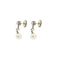 Boucles d'oreilles Boucles d’oreilles Art déco pendantes en or blanc 18 kt, perles et diamants 58 Facettes 23571