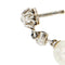 Boucles d'oreilles Boucles d’oreilles Art déco pendantes en or blanc 18 kt, perles et diamants 58 Facettes 23571