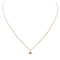 Collier Collier Solitaire Or rose Diamant 58 Facettes 2360820CN