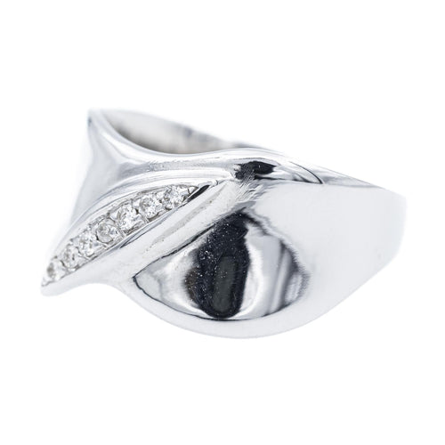 Bague 53 Bague Or blanc Diamant 58 Facettes 2360821CN