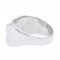 Bague 53 Bague en or blanc 18 carats sertie de diamants taille brillant 58 Facettes 2360821CN