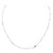 Collier Collier Or blanc 58 Facettes 2360825CN