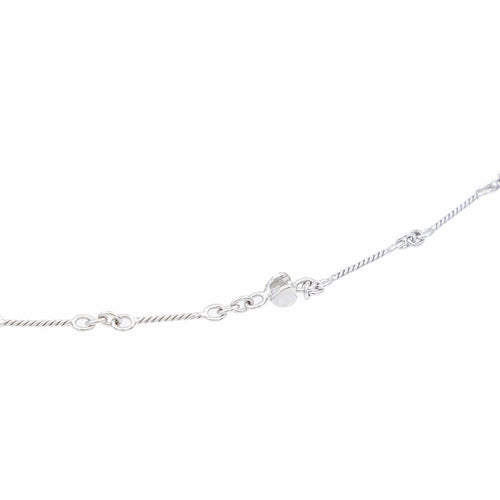 Collier Collier Or blanc 58 Facettes 2360825CN