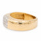 Bague 52 Bague en or jaune 18 carats sertie de diamants 58 Facettes 2360842CN