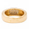 Bague 52 Bague en or jaune 18 carats sertie de diamants 58 Facettes 2360842CN