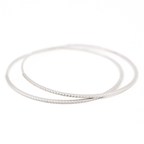 Bracelet Bracelet Jonc Or blanc 58 Facettes 2360853CN