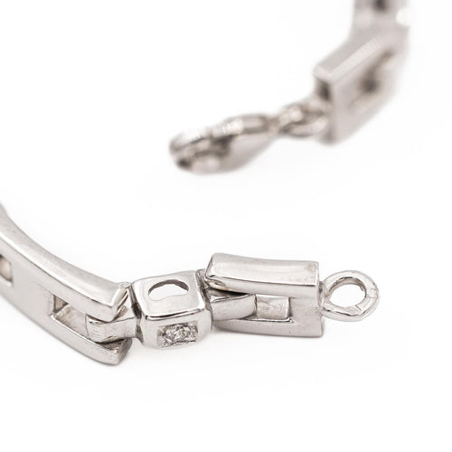 Bracelet Bracelet Or blanc Diamant 58 Facettes 2360855CN