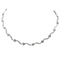 Collier Collier en or blanc 18 carats serti de diamants 58 Facettes 2363223CN