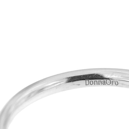 Bague 54 Bague cœur en or blanc 18 ct et diamants 58 Facettes 23750