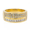 Bague 55 Bague Bandeau Or jaune Diamant 58 Facettes 2376867CN