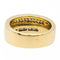 Bague 55 Bague Bandeau Or jaune Diamant 58 Facettes 2376867CN