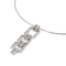 Collier Collier Pendentif Or blanc, Platine Diamant 58 Facettes 2377923CN