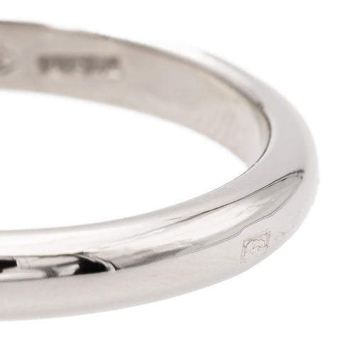 Bague 55 Bulgari Fedi - Bague alliance en platine 950 58 Facettes 2379377CN