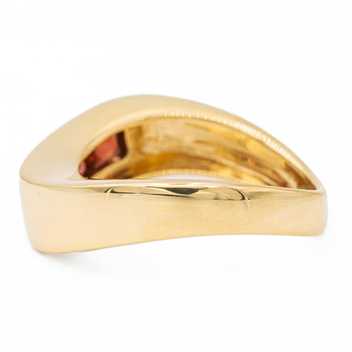 Bague 51 Bague Or jaune Grenat 58 Facettes 2381956CN