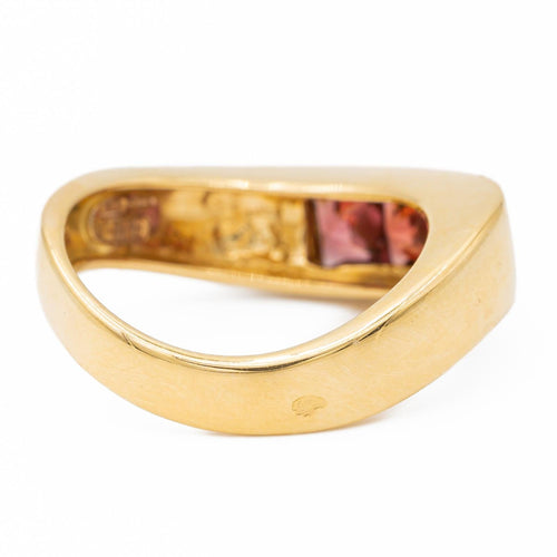 Bague 51 Bague Or jaune Grenat 58 Facettes 2381956CN