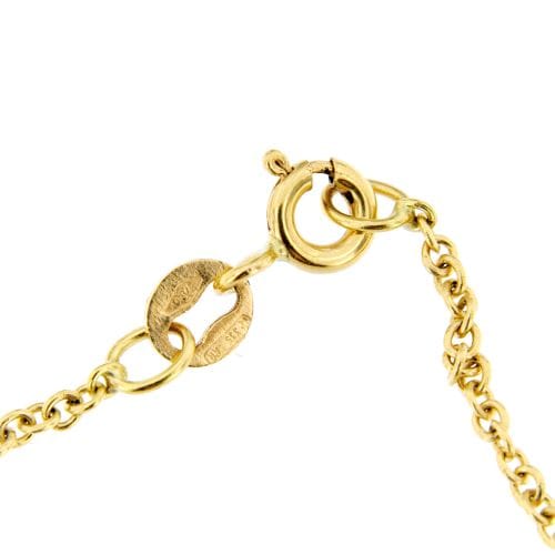 Collier Collier - Double pendentif ovale en or jaune et or blanc 18 carats 58 Facettes 23921