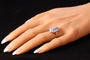 Bague 58 Bague Art déco années 1950 en platine et diamants 58 Facettes 24002-0085
