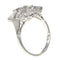Bague 58 Bague Art déco années 1950 en platine et diamants 58 Facettes 24002-0085