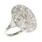 Bague 58 Bague Art déco années 1950 en platine et diamants 58 Facettes 24002-0085