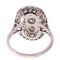 Bague 58 Bague Art déco années 1950 en platine et diamants 58 Facettes 24002-0085