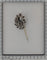 Broche Épingle rococo ancienne en or rose 18K et argent, diamants 58 Facettes 24002-0135