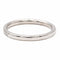Bague 51 Bague Demi alliance Or blanc Diamant 58 Facettes 2403196CN