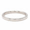 Bague 51 Bague Demi alliance Or blanc Diamant 58 Facettes 2403196CN