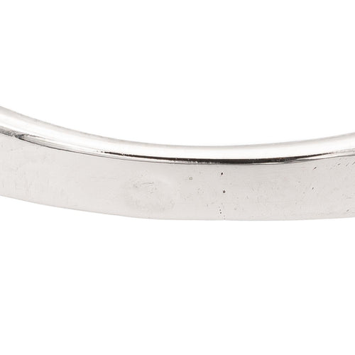 Bague 52 Bague demi alliance Or blanc Diamant 58 Facettes 2405915CN