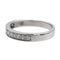 Bague 48 Bague Demi alliance Or blanc Diamant 58 Facettes 2406273CN