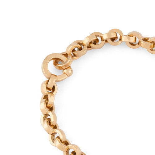 Bracelet Chopard - Bracelet Happy Diamonds en or jaune et diamant mobile 58 Facettes 1