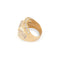 Bague 55 Bague rouleaux en or jaune 18k et diamants 3 cts 58 Facettes 1