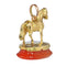 Pendentif Pendentif sceau cheval vintage en or jaune 18K et cornaline 58 Facettes 24106-0277
