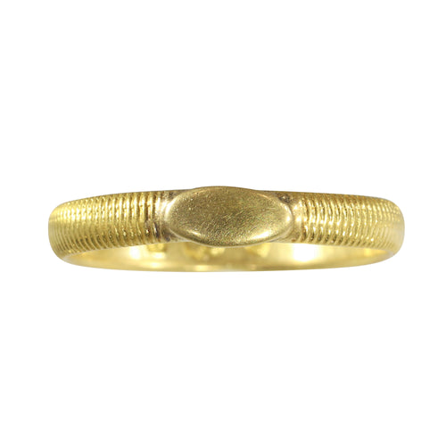 Bague 61 Alliance ancienne - Bague en or jaune 18K, vers 1700 58 Facettes 24121-0302