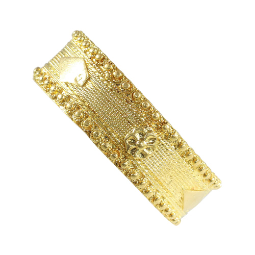 Bague 63 Bague alliance ancienne en or jaune 18K, vers 1820 58 Facettes 24121-0312