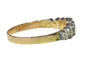 Bague 61 Bague victorienne vers 1840 en or jaune 18K et argent, diamants 58 Facettes 24137-0127