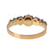 Bague 61 Bague victorienne vers 1840 en or jaune 18K et argent, diamants 58 Facettes 24137-0127
