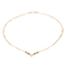 Collier Collier en or jaune 18 carats avec diamants et saphirs 58 Facettes 2414557CN