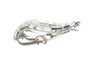 Boucles d'oreilles Clip Art déco vintage en platine et diamants 58 Facettes 24170-0331