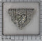 Boucles d'oreilles Clip Art déco vintage en platine et diamants 58 Facettes 24170-0331