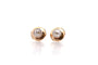Boucles d'oreilles Puces d’oreilles en or jaune 18k et diamants 0,30 ct 58 Facettes 24269G