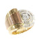 Bague 54 Bague vintage années 1950 en or 18K, platine et diamants 58 Facettes 24275-0277