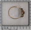 Bague 59 Bague cluster de diamants ancienne en or jaune 18K, vers 1600 58 Facettes 24278-0234