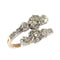 Bague 55 Bague Toi et Moi victorienne en or rose 18K et platine, diamants 2,57 ct 58 Facettes 24320-0163