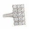Bague 48 Bague Or blanc Diamant 58 Facettes 2432010CN